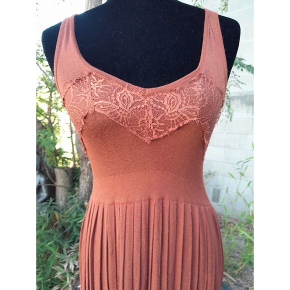 Womens Size 40/Small Elegant Viscose Pleated Evening Wedding Guest Maxi Dress - Picture 4 of 10